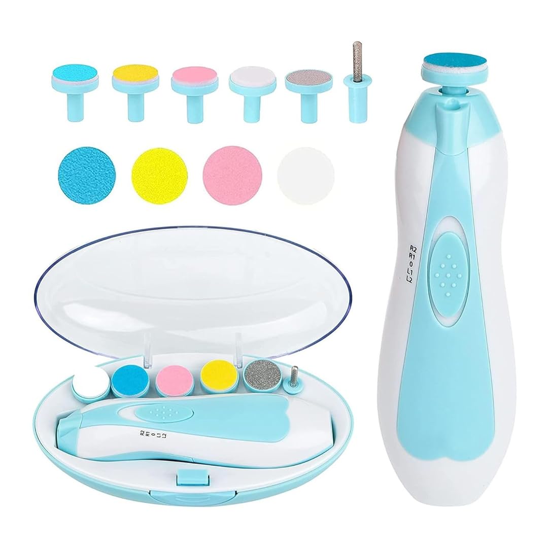 Electric Baby Nail Trimmer - Safe, Gentle & Painless Nail Care for Infants & Toddlers
