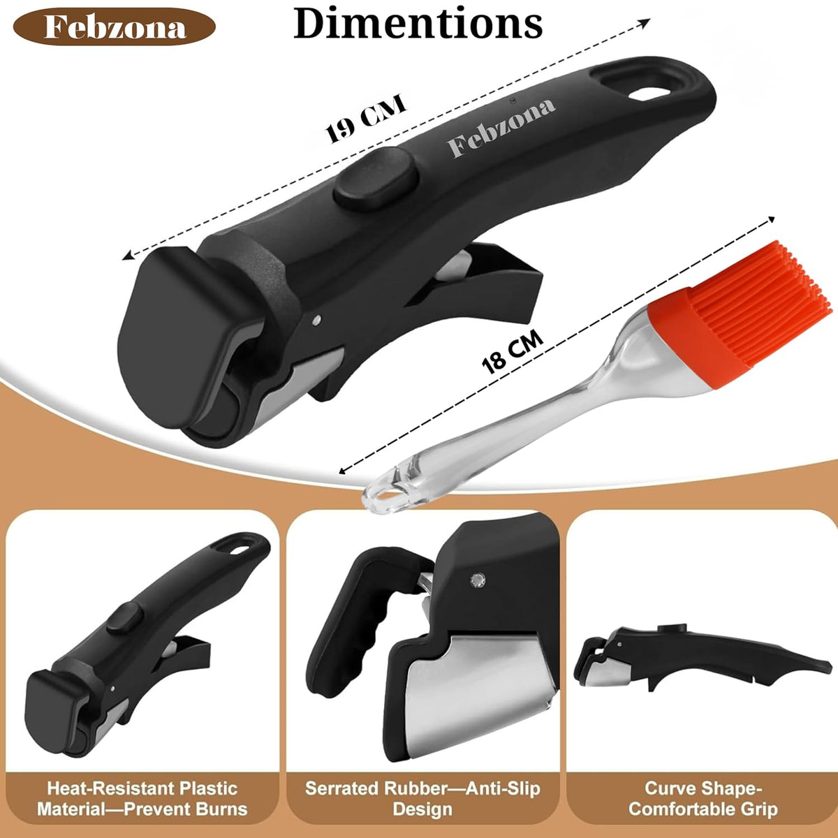 Detachable Kitchen Pakkad & Utensil Holder