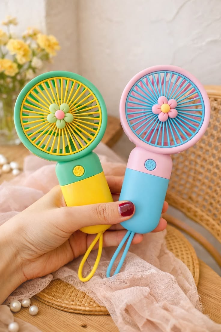 Mini Portable Handheld Fan | Rechargeable USB Pocket Fan | Compact Personal Cooling Fan