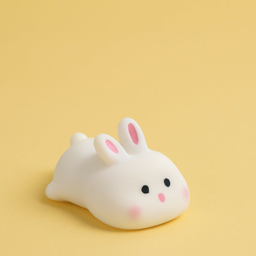 Cute Rabbit Night Light – Soft Adorable Bedside Lamp 🐰✨