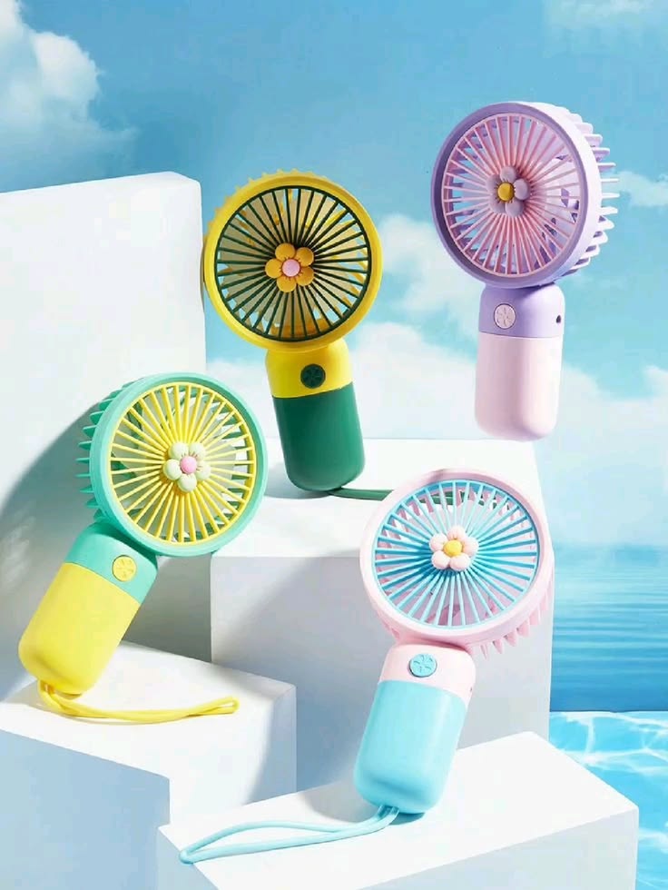 Mini Portable Handheld Fan | Rechargeable USB Pocket Fan | Compact Personal Cooling Fan