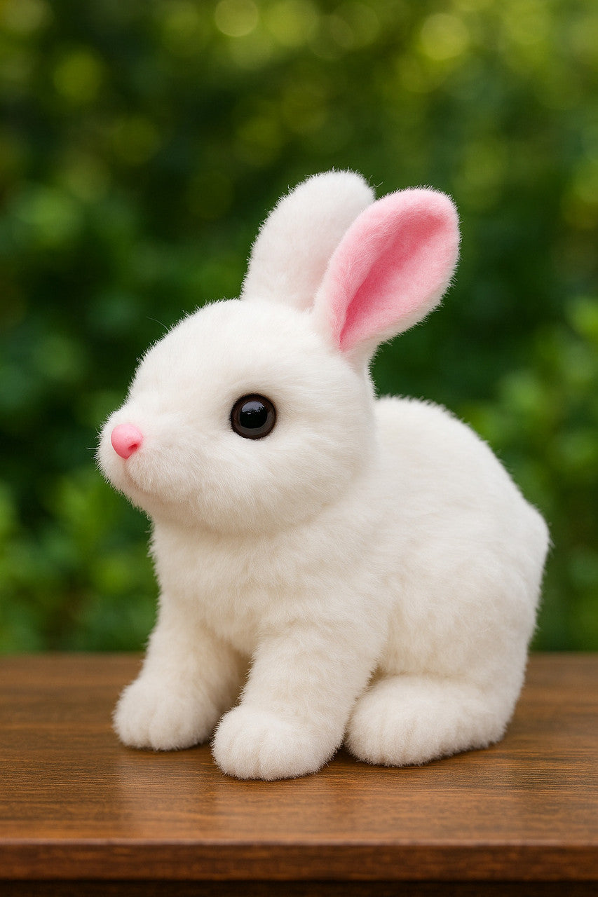 Interactive Hopping Walking Rabbit Toy for Kids | Battery Operated Bunny with Sound
