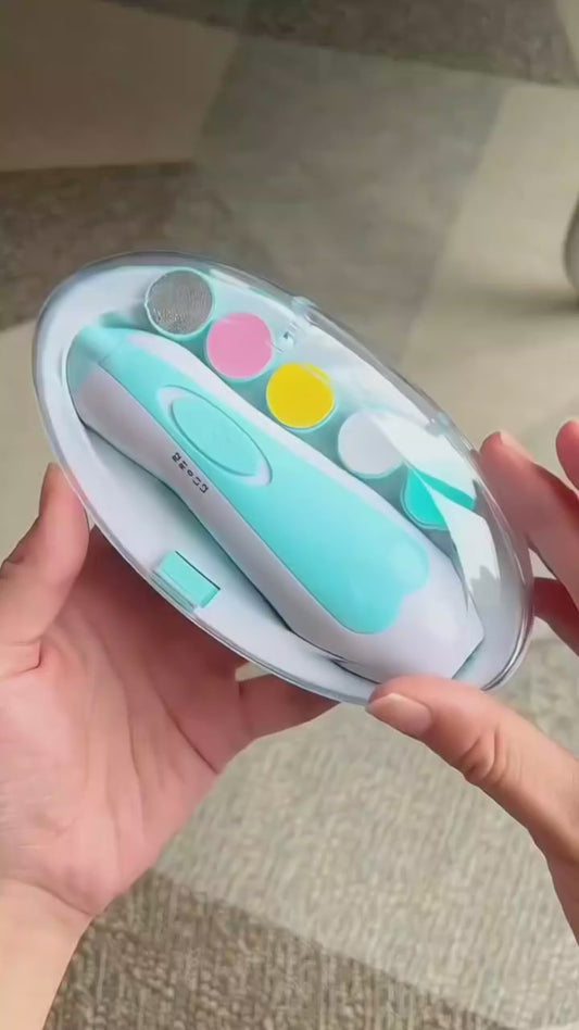 Electric Baby Nail Trimmer - Safe, Gentle & Painless Nail Care for Infants & Toddlers
